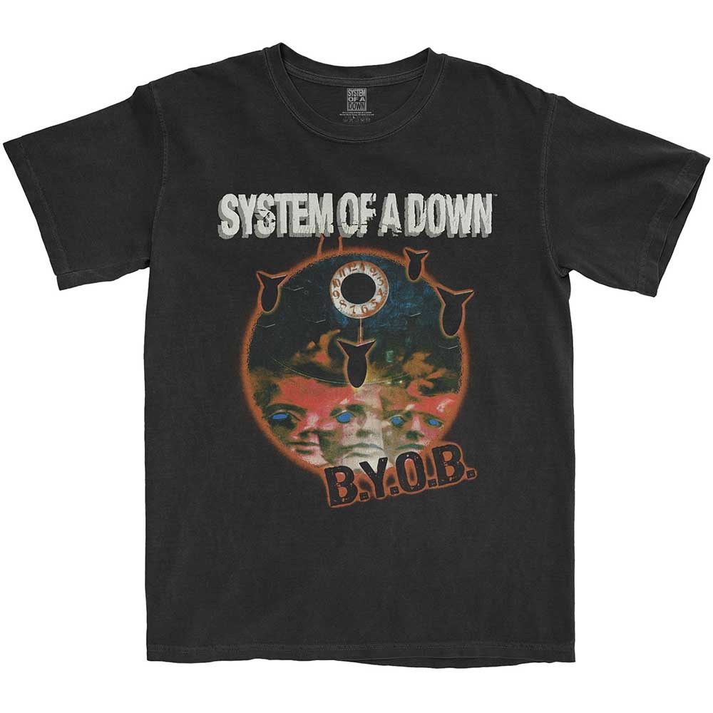 System Of A Down Unisex T-Shirt: BYOB Classic (Small)