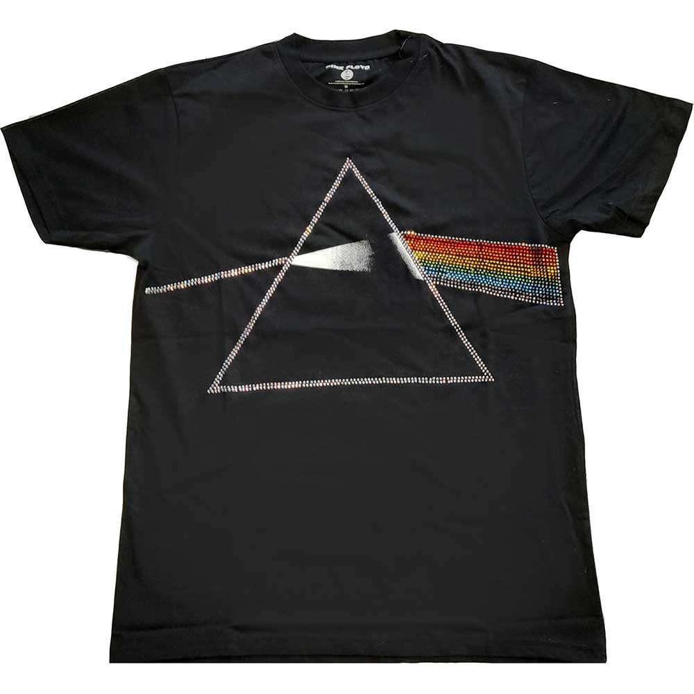 Pink Floyd Unisex T-Shirt: Dark Side of the Moon (Diamante) (Small)