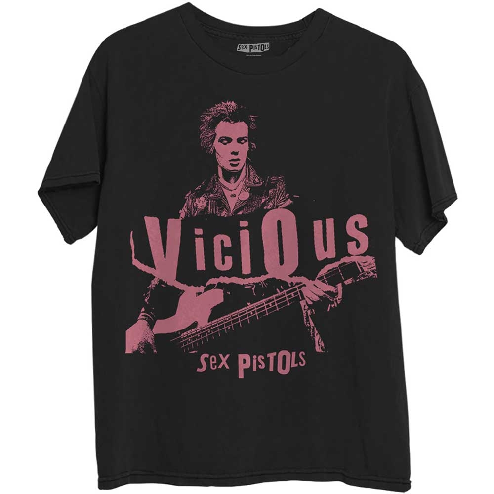 The Sex Pistols Unisex T-Shirt: Sid Photo (Medium)