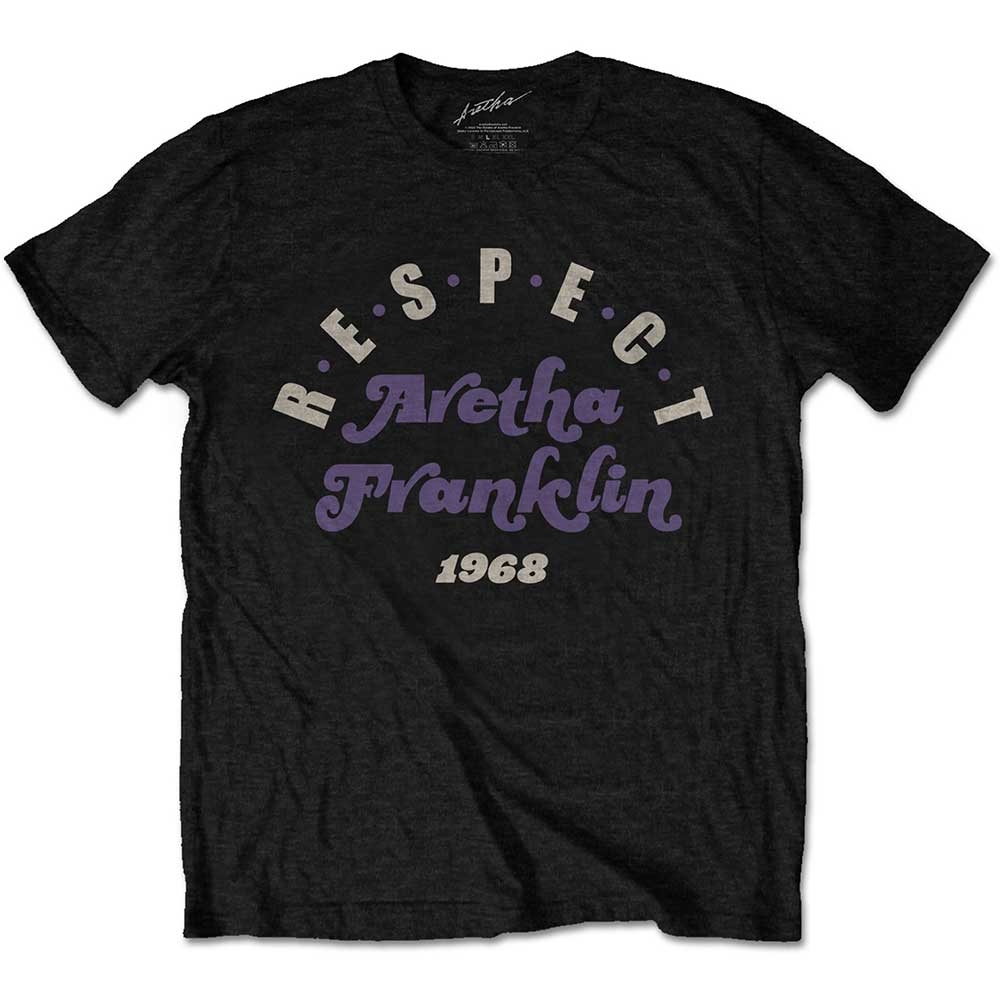 Aretha Franklin Unisex T-Shirt: Respect (X-Large)