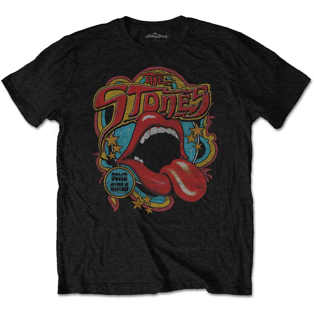 The Rolling Stones Unisex T-Shirt: Retro 70s Vibe (Plus Sizes & Soft Hand Inks) (XXX-Large)
