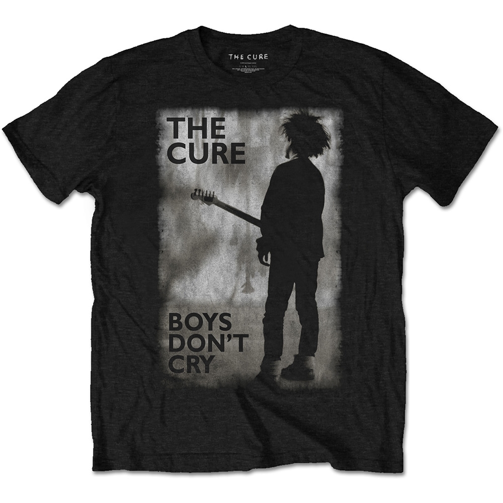 The Cure Unisex T-Shirt: Boys Don't Cry Black & White (Plus Sizes) (XXXXX-Large)