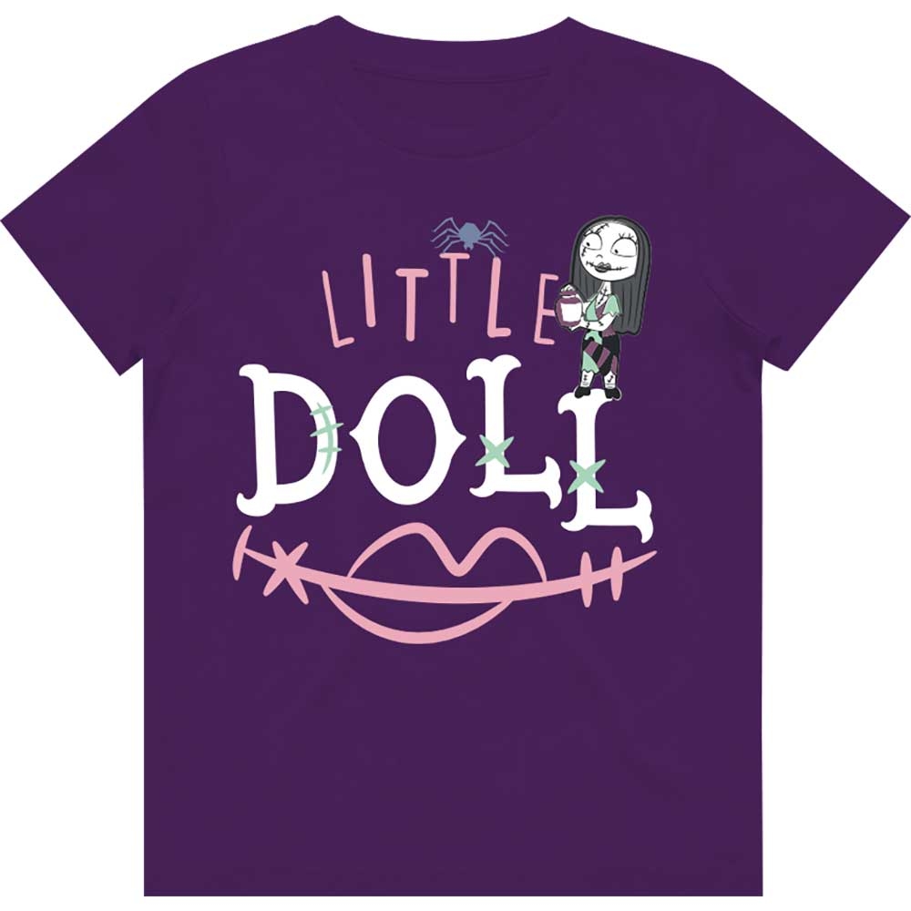 Disney Kids Girls T-Shirt: The Nightmare Before Christmas Little Doll (5-6 Years)