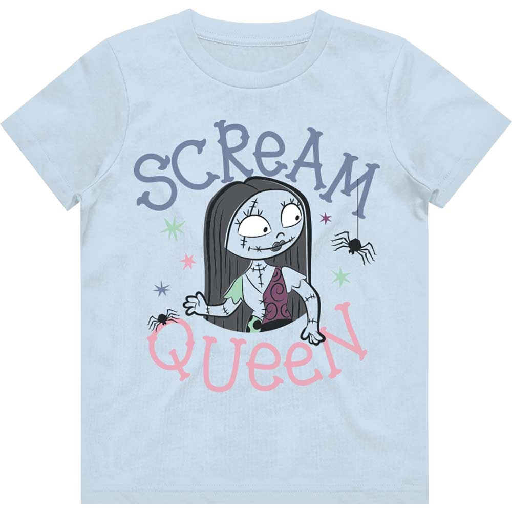 Disney Kids Girls T-Shirt: The Nightmare Before Christmas Scream Queen (11-12 Years)