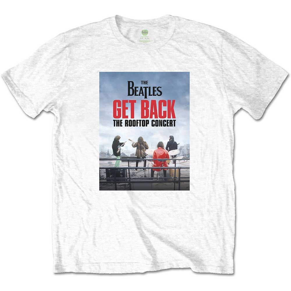 The Beatles Unisex T-Shirt: Rooftop Concert (Small)