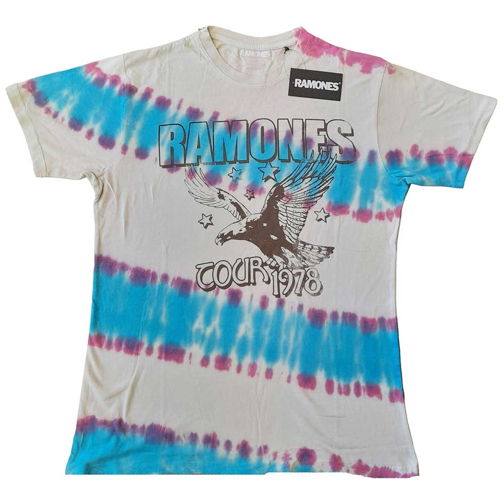 Ramones Unisex T-Shirt: Eagle (Wash Collection) (X-Large)