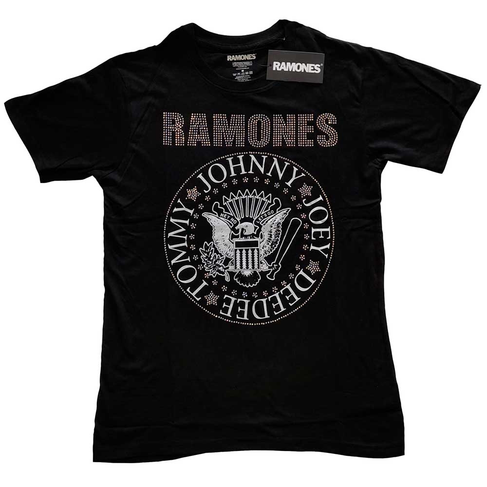 Ramones Unisex T-Shirt: Presidential Seal (Diamante) (Small)