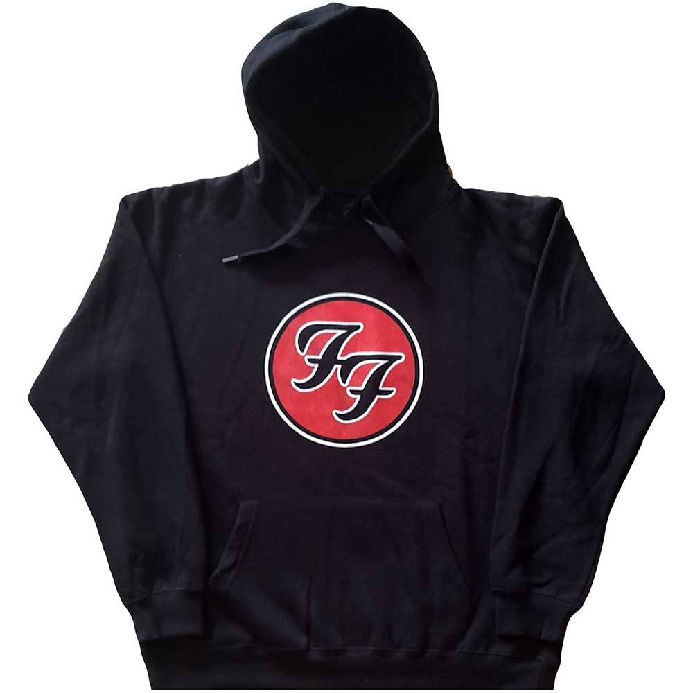 Foo Fighters Unisex Pullover Hoodie: FF Logo (Large)