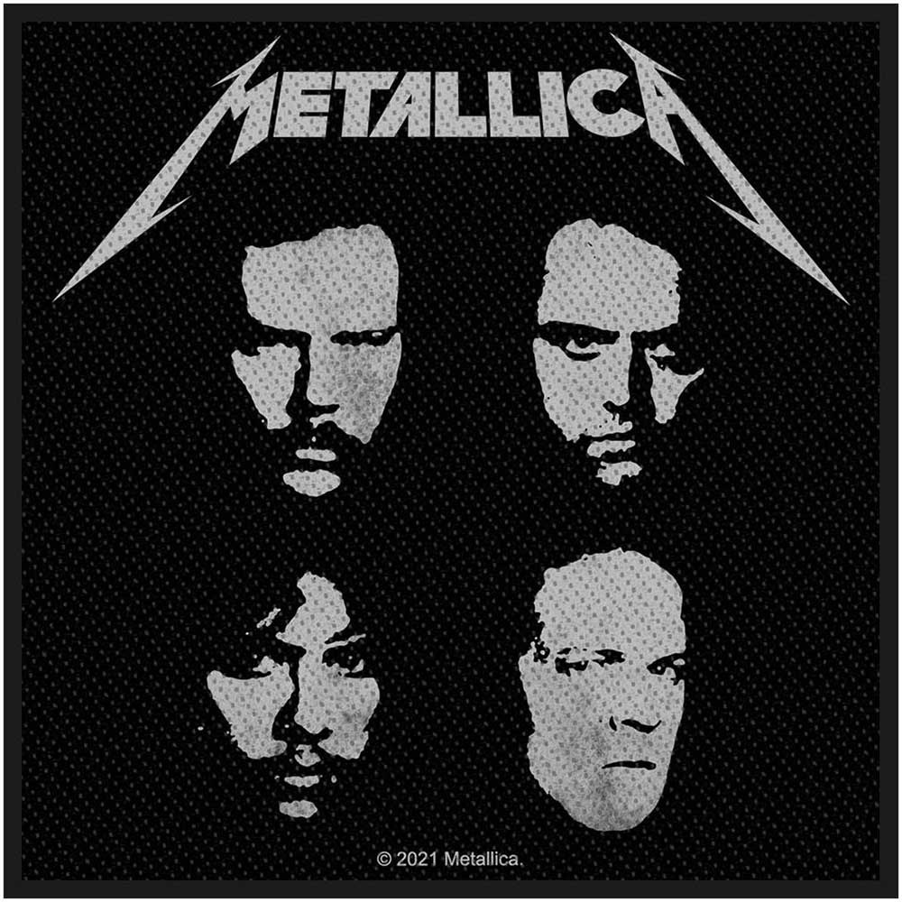 Metallica Standard Patch: Black Album 2021 (Løs)