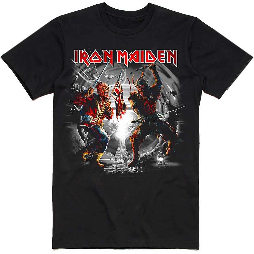 Iron Maiden Unisex T-Shirt: Trooper 2022 (Small)