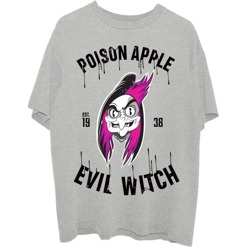 Disney Unisex T-Shirt: Snow White Evil Witch Poison Apple (X-Large)