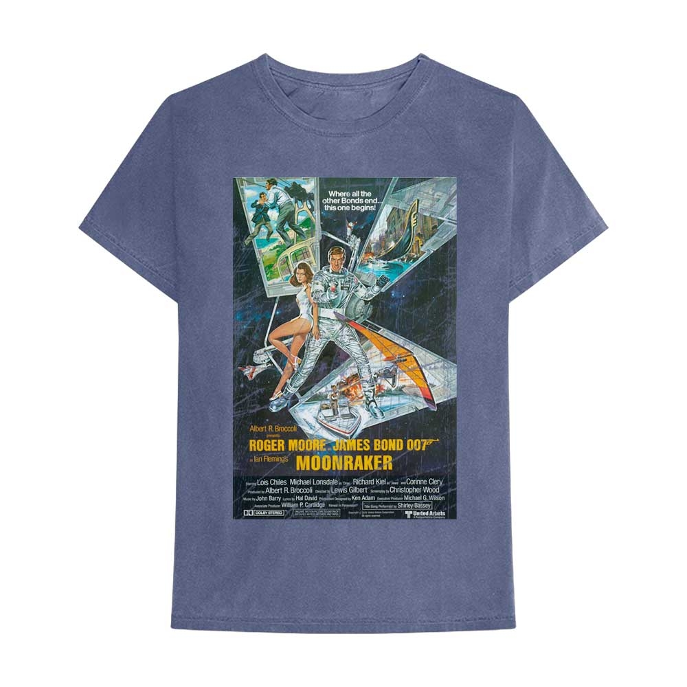 James Bond 007 Unisex T-Shirt: Moonraker (XX-Large)