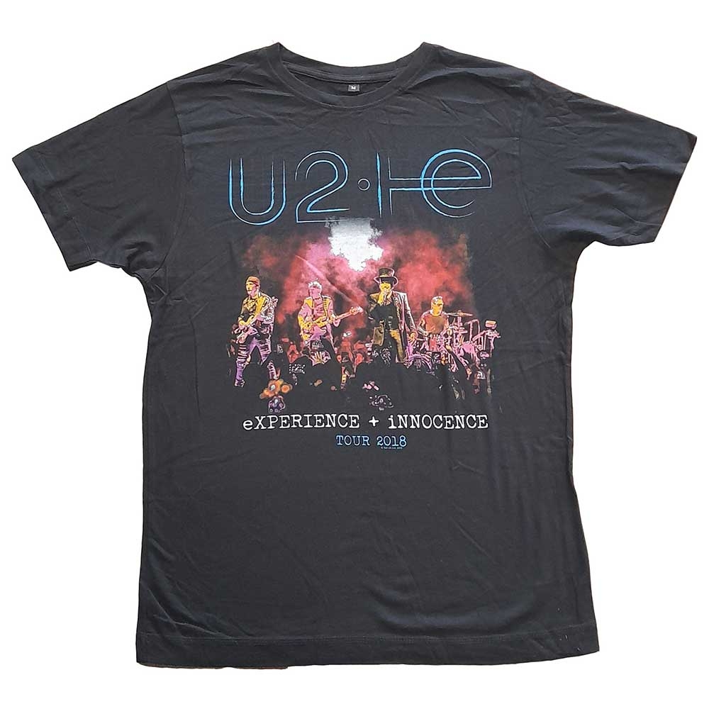 U2 Unisex T-Shirt: Live Photo 2018 (X-Large)