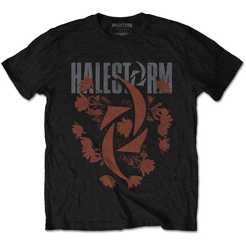 Halestorm Unisex T-Shirt: Bouquet (X-Large)