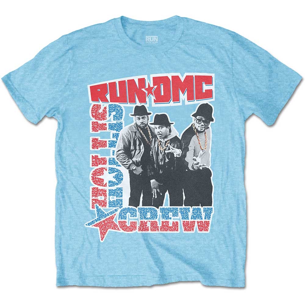Run DMC Unisex T-Shirt: Hollis Crew (Large)