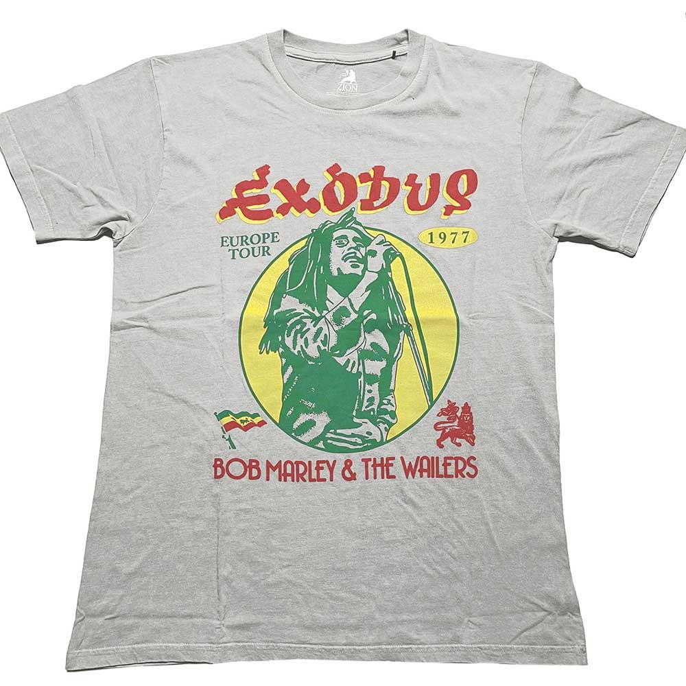Bob Marley Unisex T-Shirt: 1977 Tour (Dye-Wash) (XX-Large)