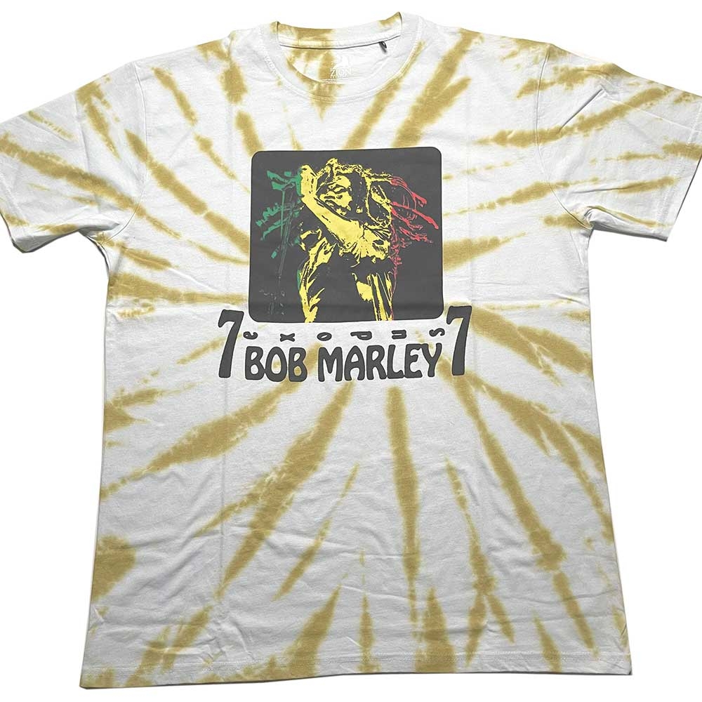 Bob Marley Unisex T-Shirt: 77 (Dye-Wash) (XX-Large)