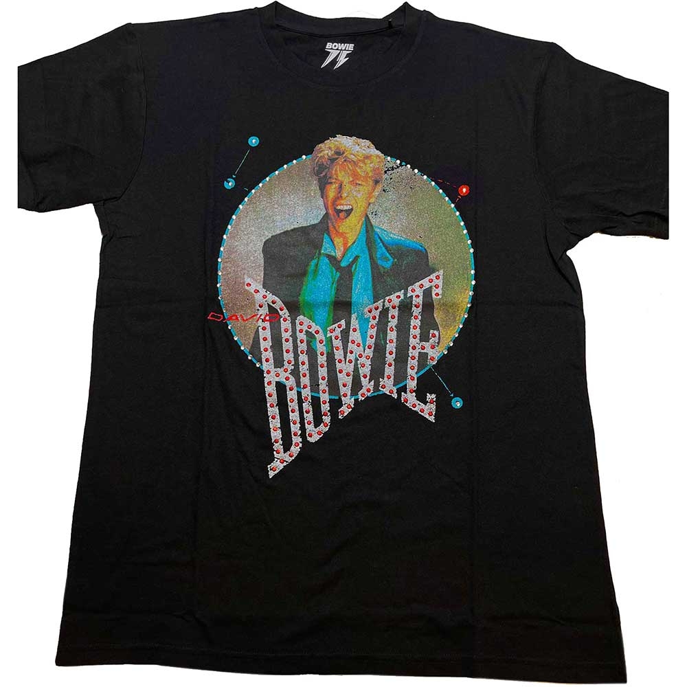 David Bowie Unisex T-Shirt: Vintage '83 (Diamante) (Medium)