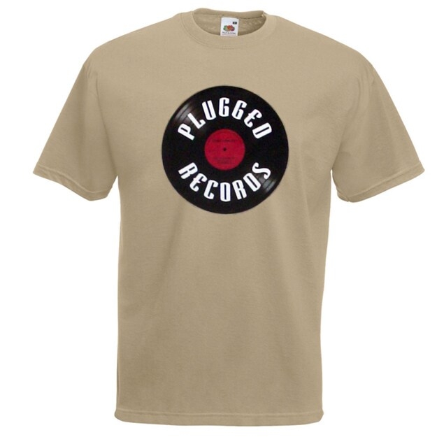 T-shirt: Plugged Records Logo (Small)