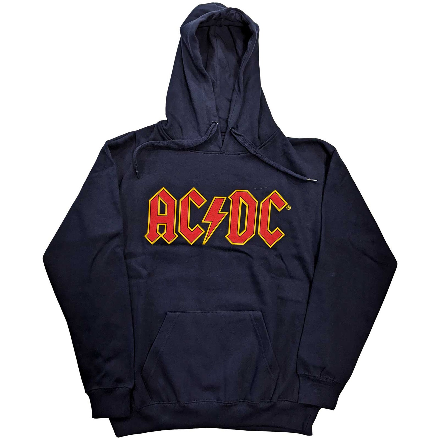 AC/DC Unisex Pullover Hoodie: Logo (Medium)
