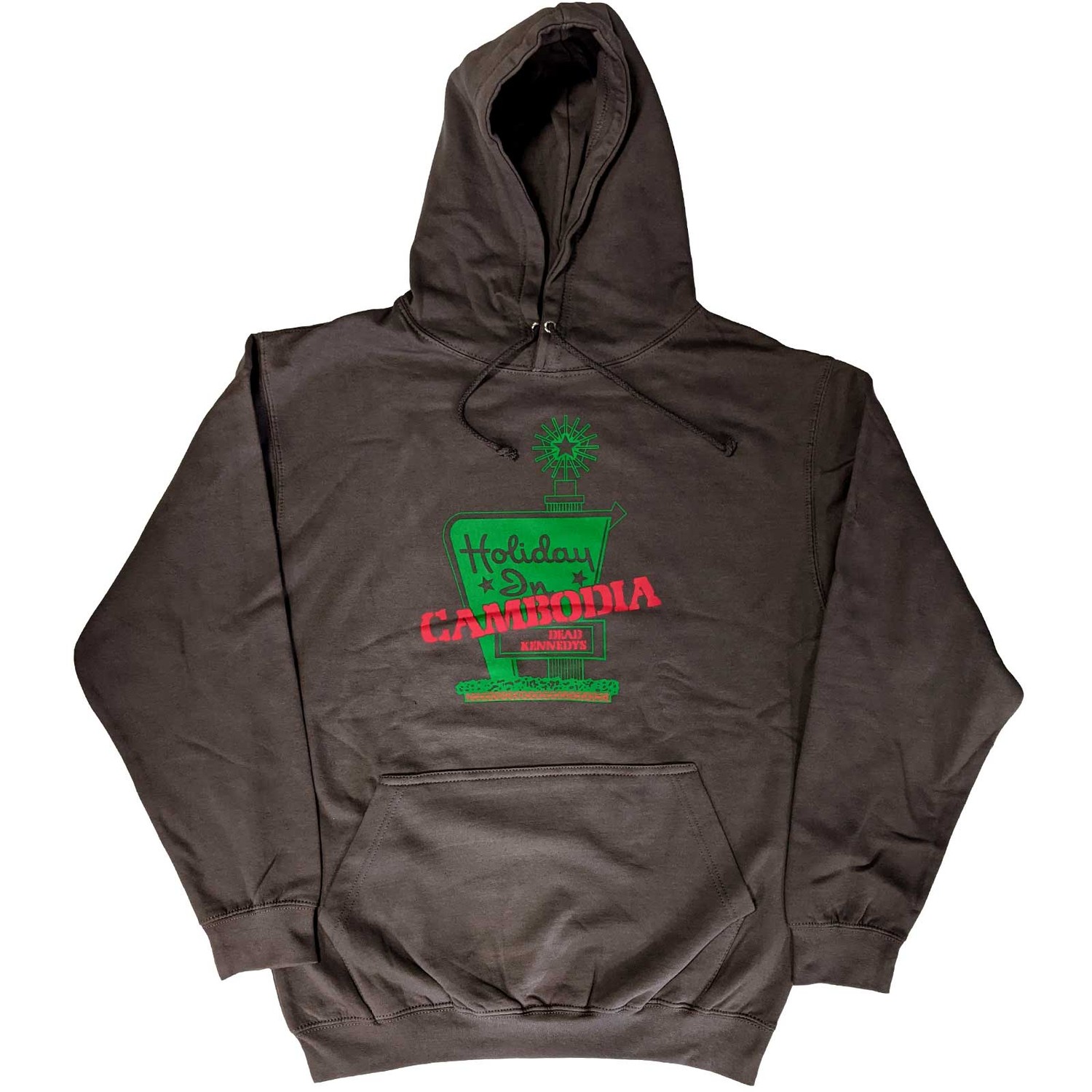 Dead Kennedys Unisex Pullover Hoodie: Holiday in Cambodia (Small)