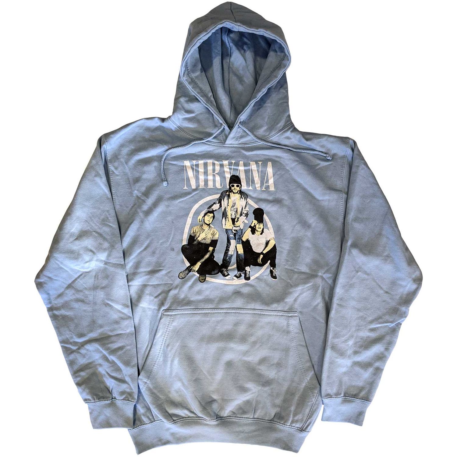Nirvana Unisex Pullover Hoodie: Trapper Hat Photo (Medium)
