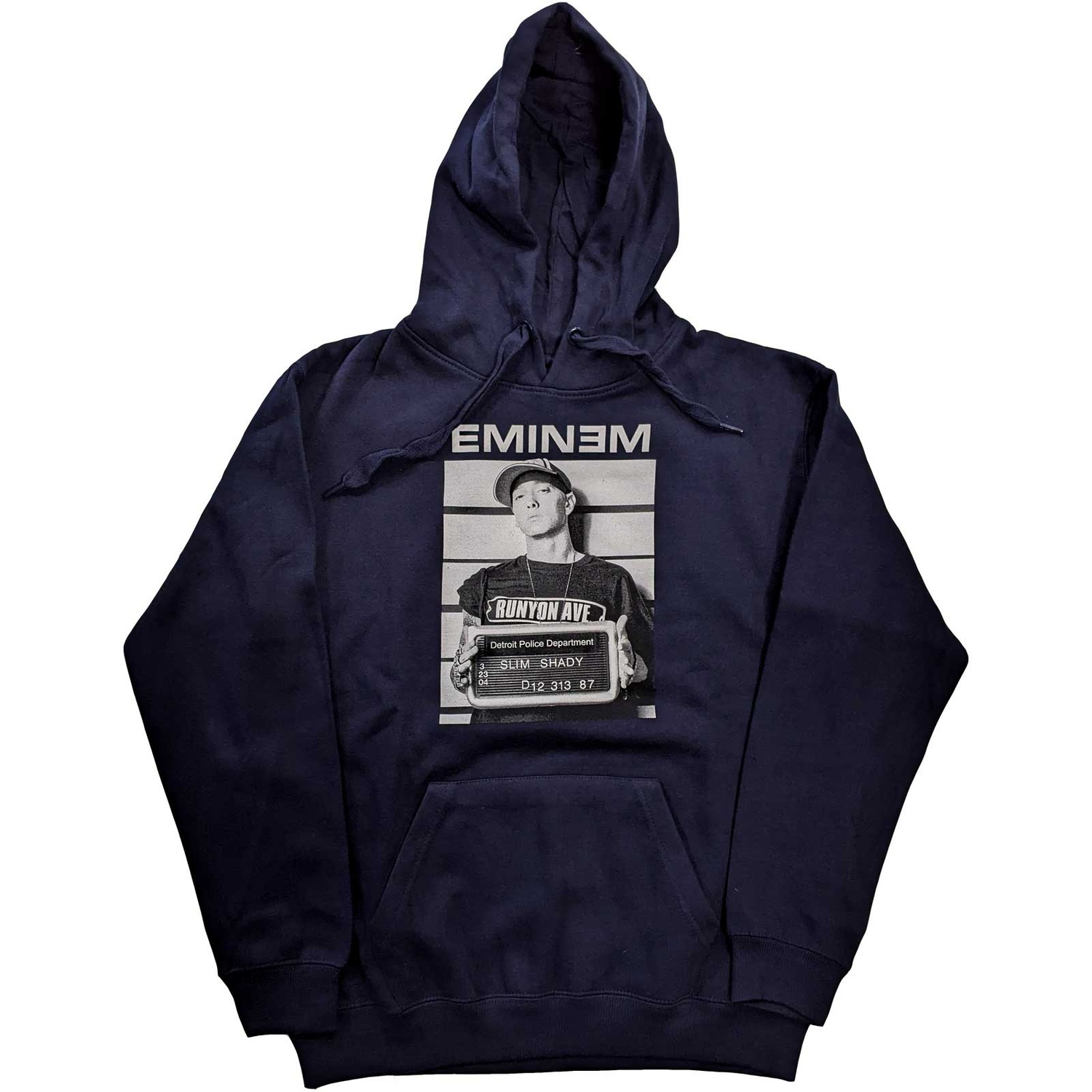 Eminem Unisex Pullover Hoodie: Arrest (Large)