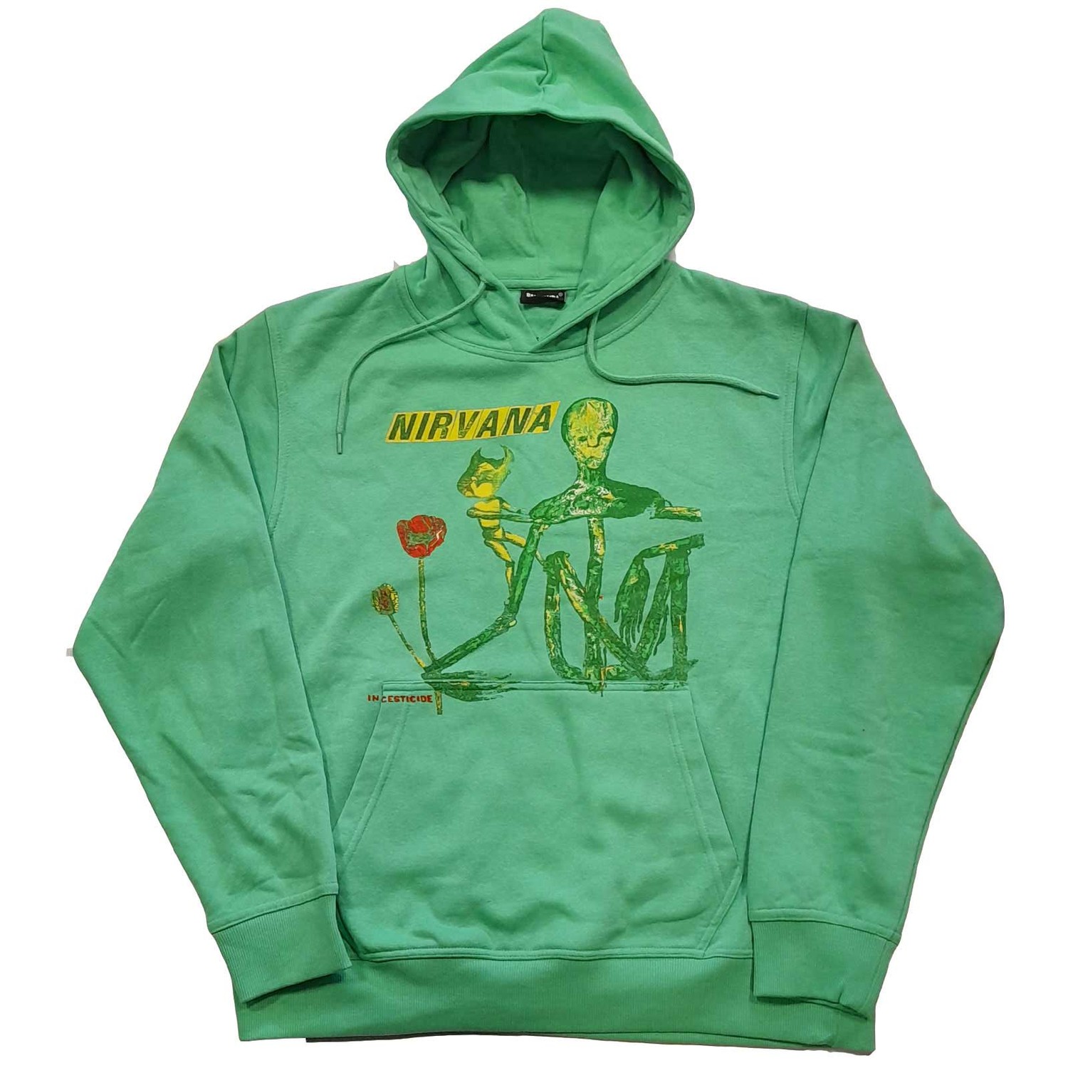 Nirvana Unisex Pullover Hoodie: Incesticide (Small)