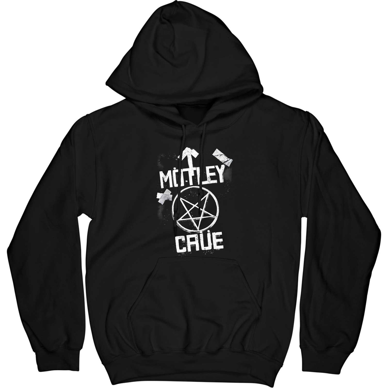 Motley Crue Unisex Pullover Hoodie: Roadcase (X-Large)