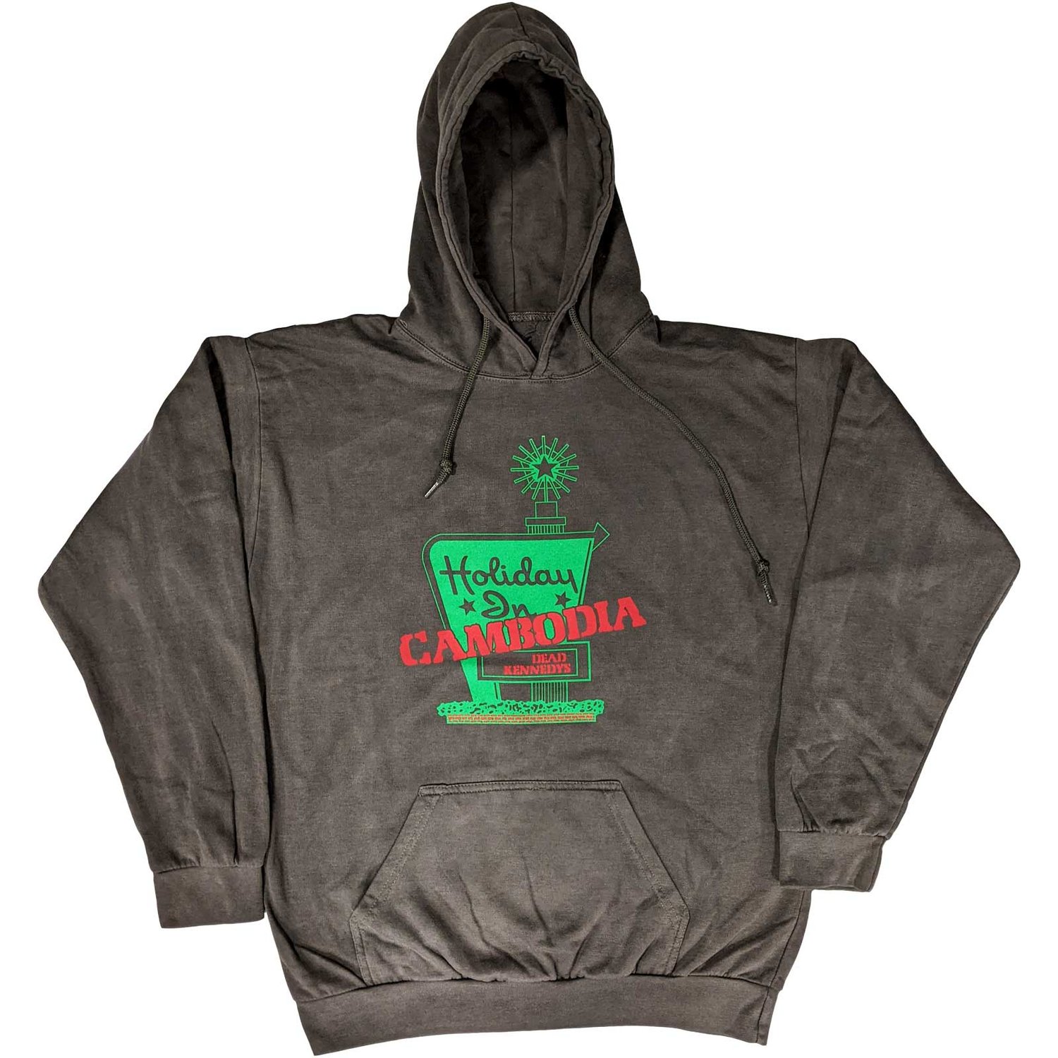 Dead Kennedys Unisex Pullover Hoodie: Holiday in Cambodia (XX-Large)