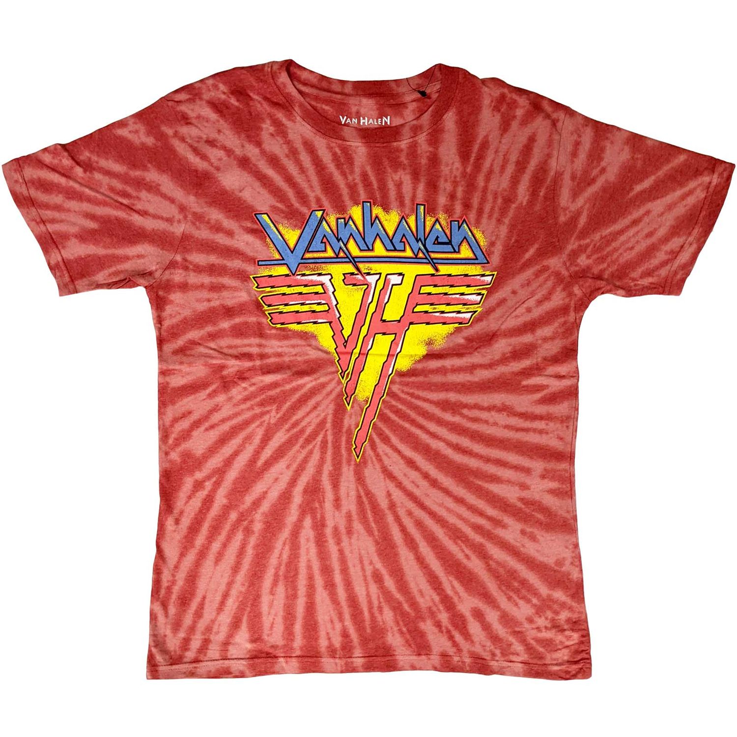 Van Halen Unisex T-Shirt: Jagged Logo (Wash Collection) (Small)