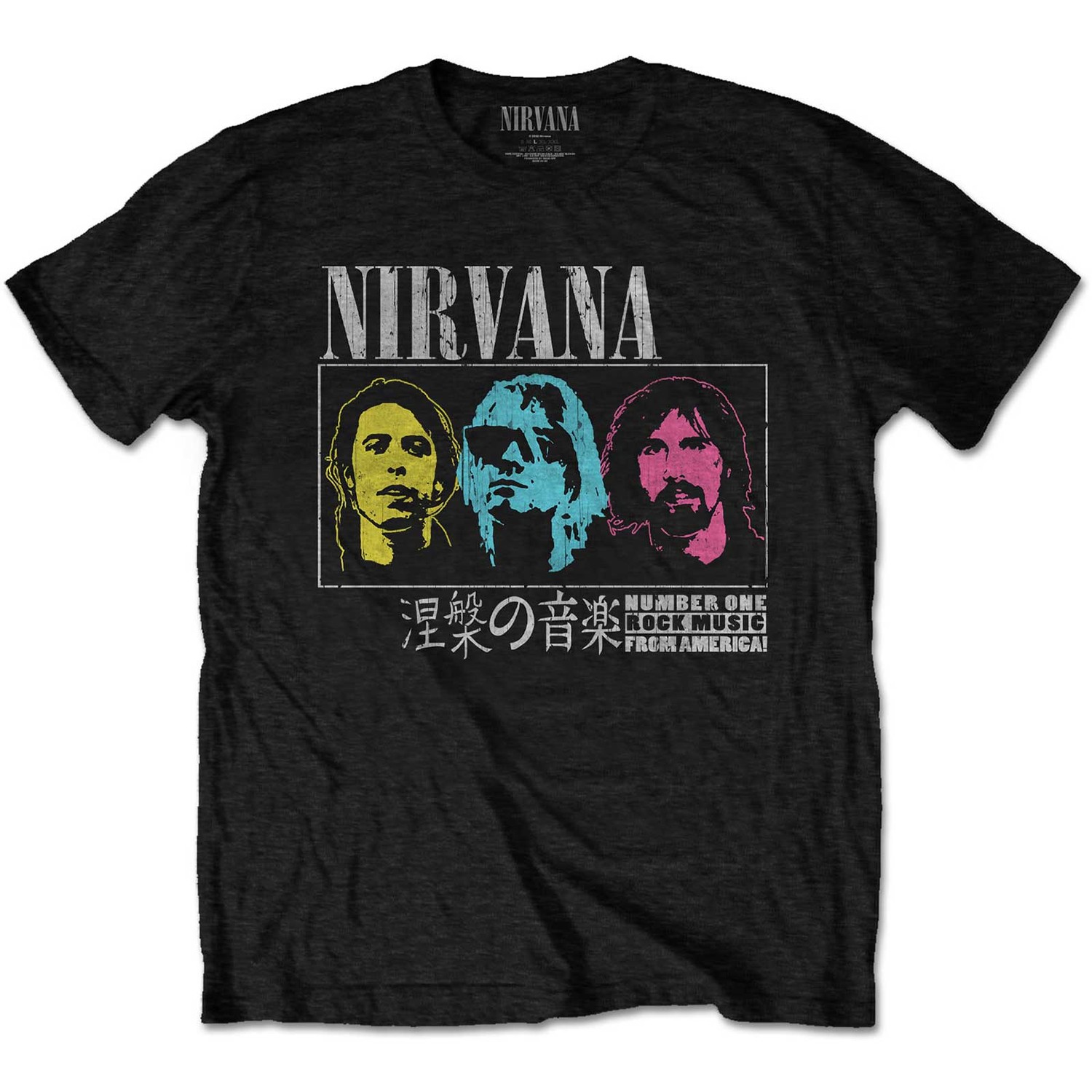 Nirvana Unisex T-Shirt: Japan! (XX-Large)