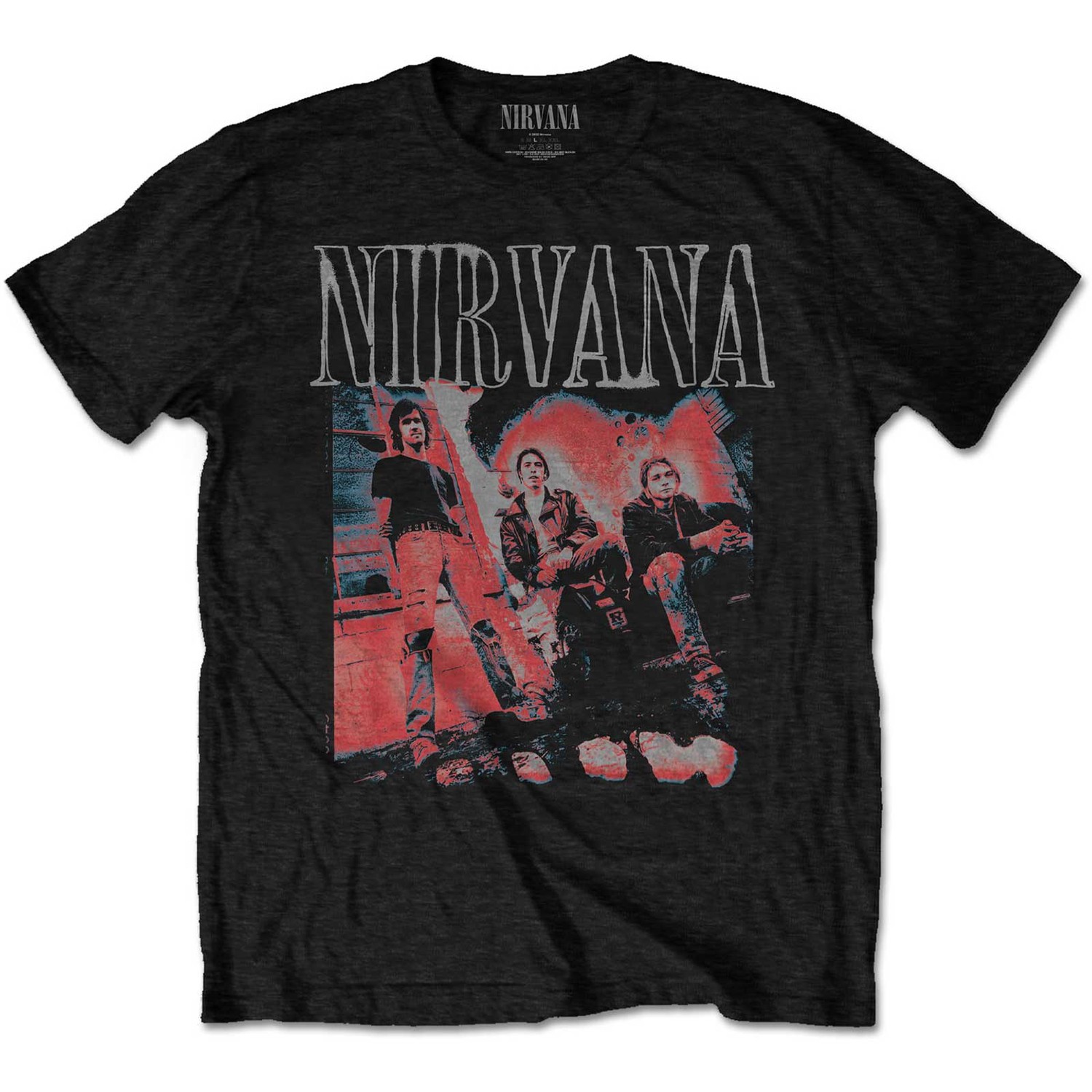 Nirvana Unisex T-Shirt: Kris Standing (XX-Large)