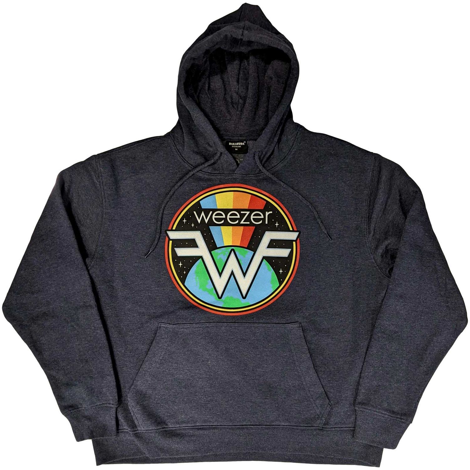 Weezer Unisex Pullover Hoodie: Symbol Logo (Medium)