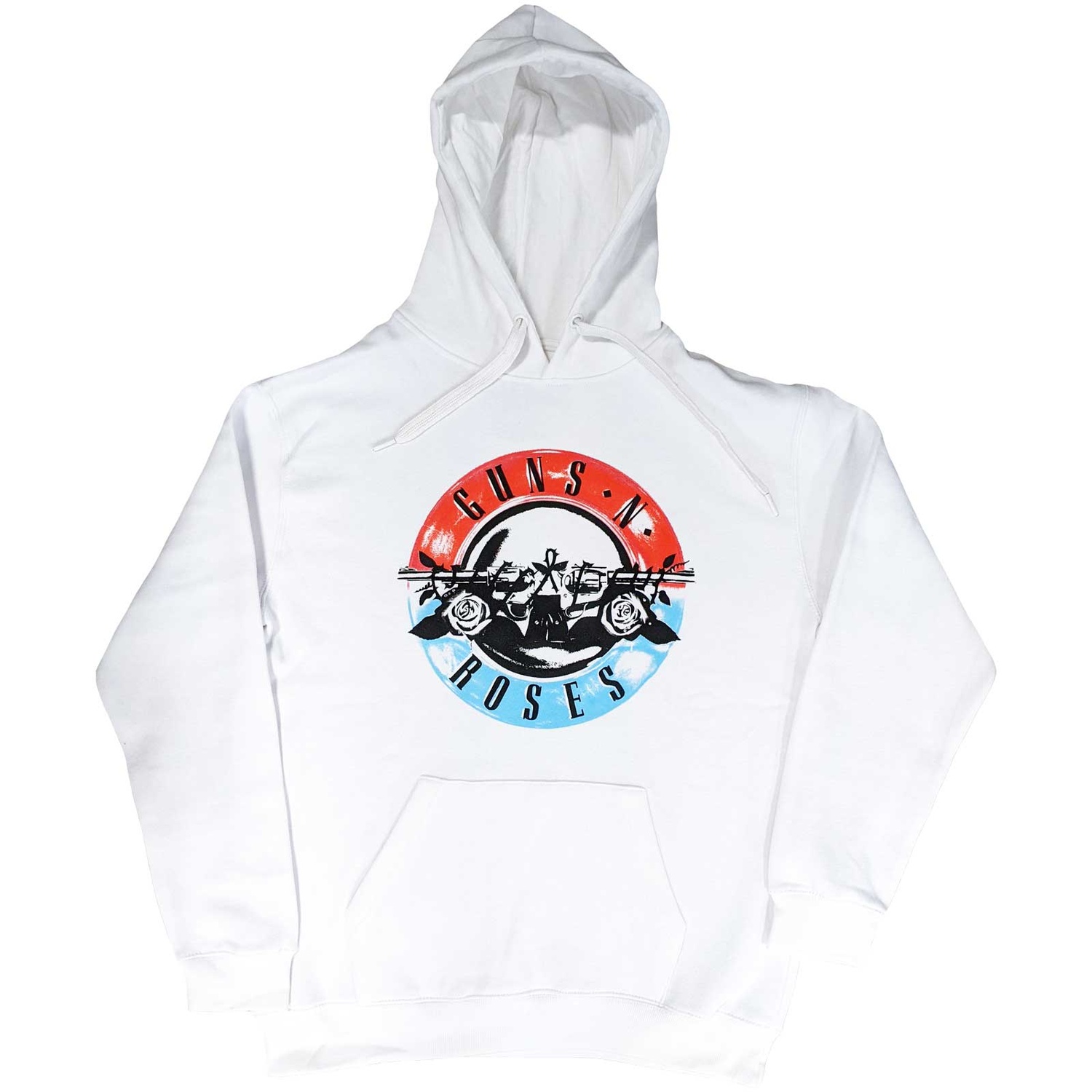 Guns N' Roses Unisex Pullover Hoodie: Motorcross Logo (Large)
