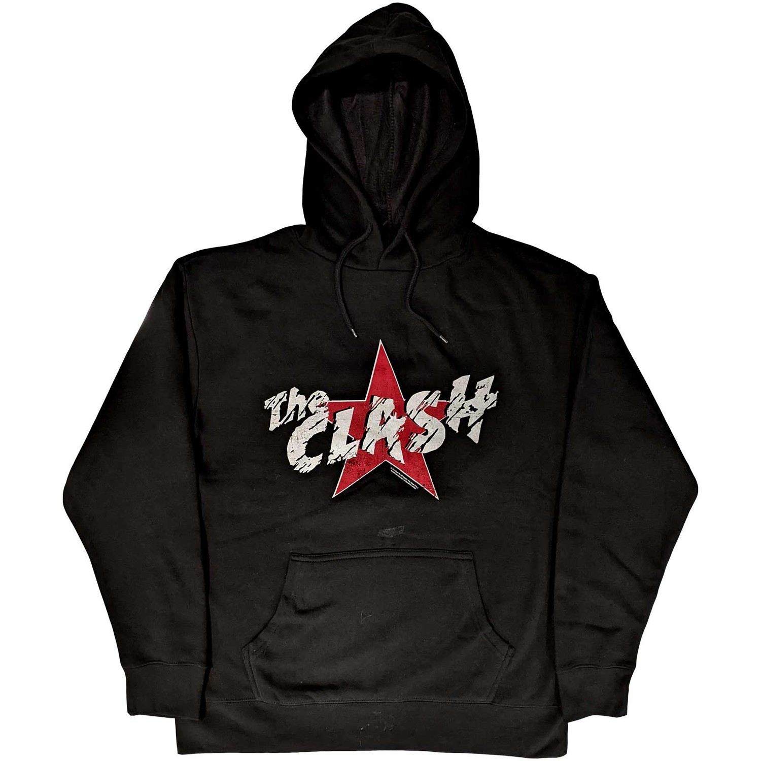 The Clash Unisex Pullover Hoodie: Star Logo (X-Large)