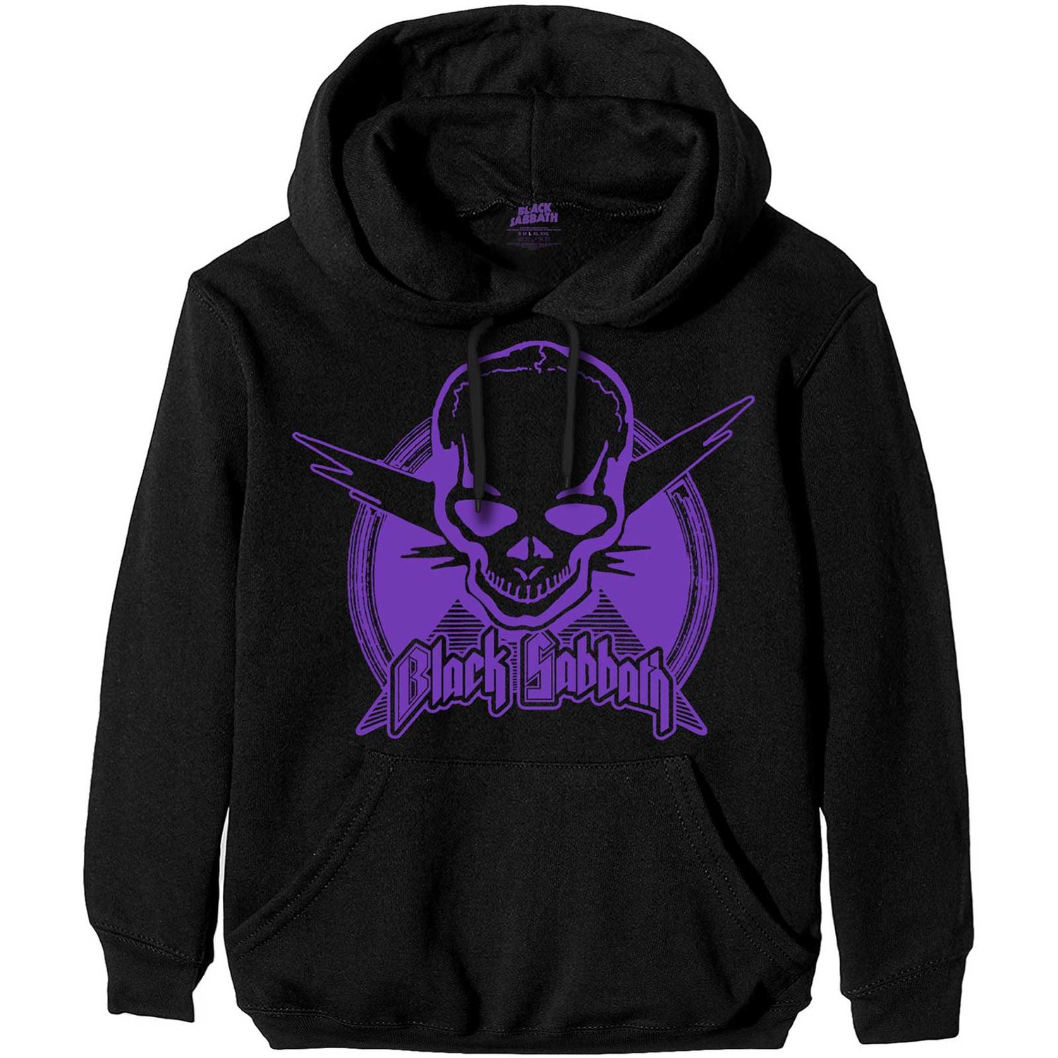 Black Sabbath Unisex Pullover Hoodie: Aviation Skull (Medium)