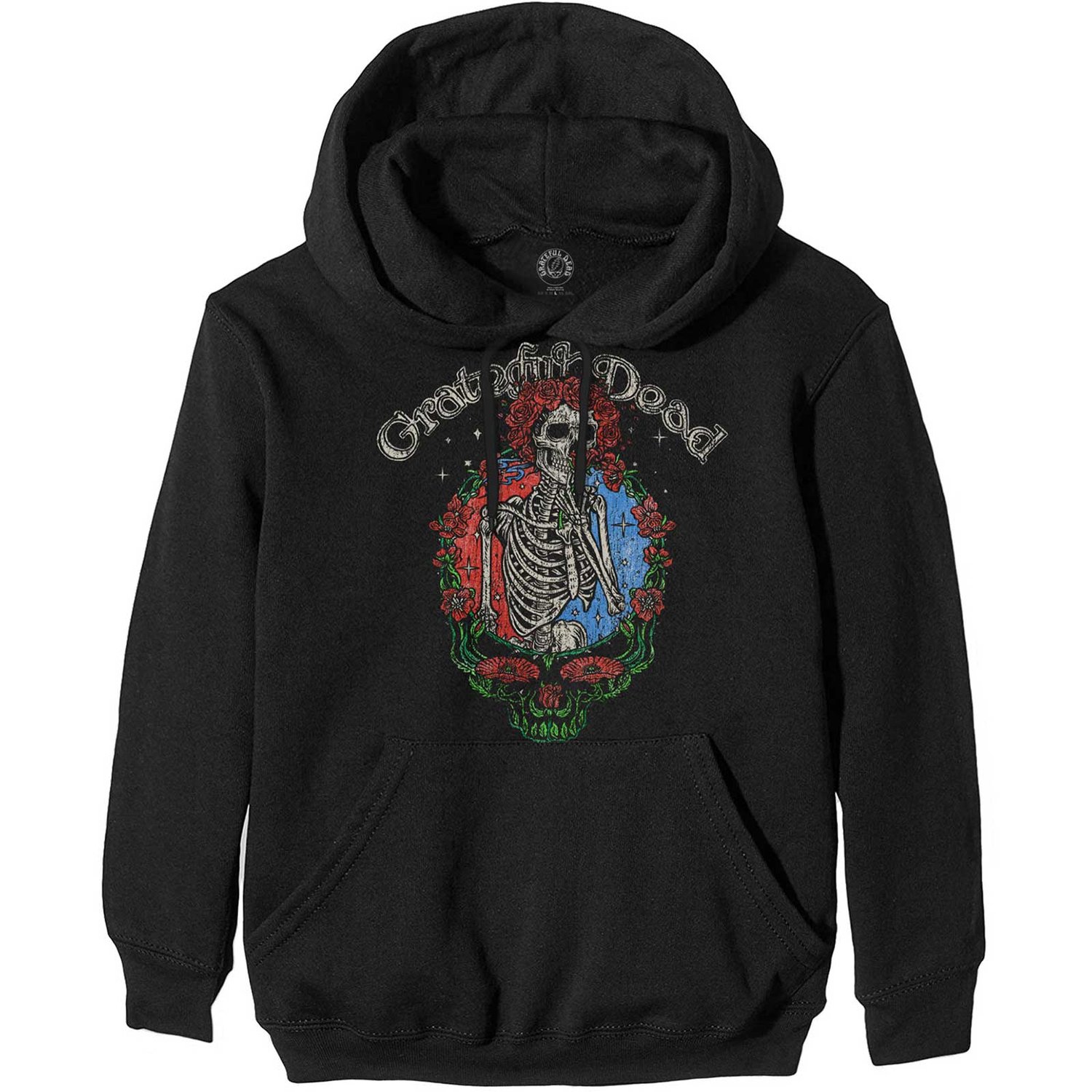 Grateful Dead Unisex Pullover Hoodie: Floral Stealie (XX-Large)