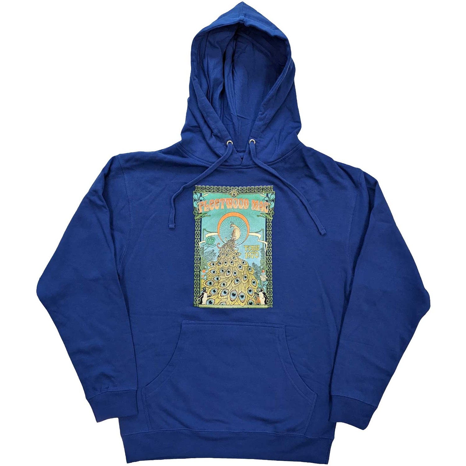 Fleetwood Mac Unisex Pullover Hoodie: Peacock (Large)