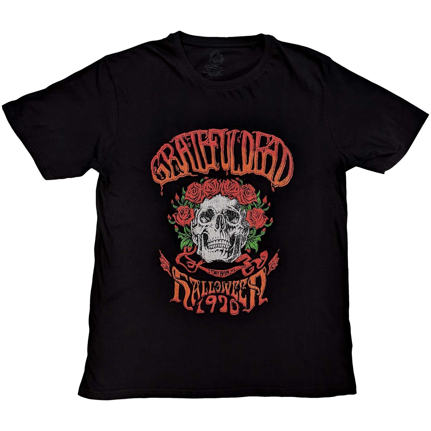 Grateful Dead Unisex T-Shirt: Stony Brook Skull (Small)