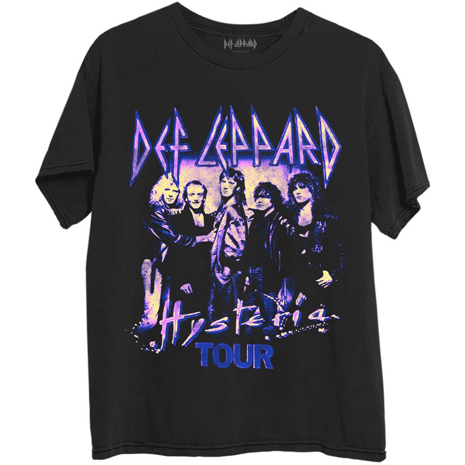 Def Leppard Unisex T-Shirt: Hysteria Tour (X-Large)