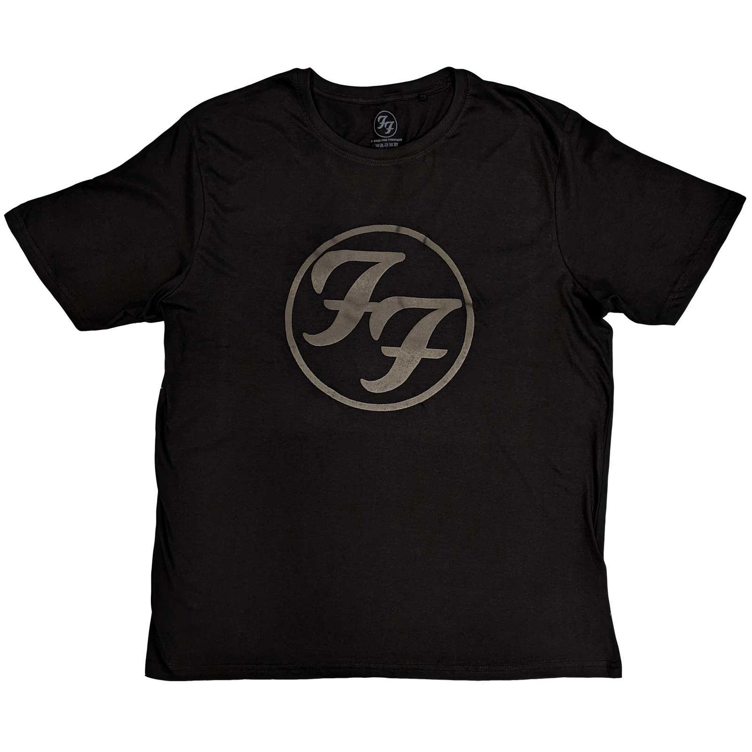 Foo Fighters Unisex T-Shirt: FF Logo (Hi-Build) (Large)
