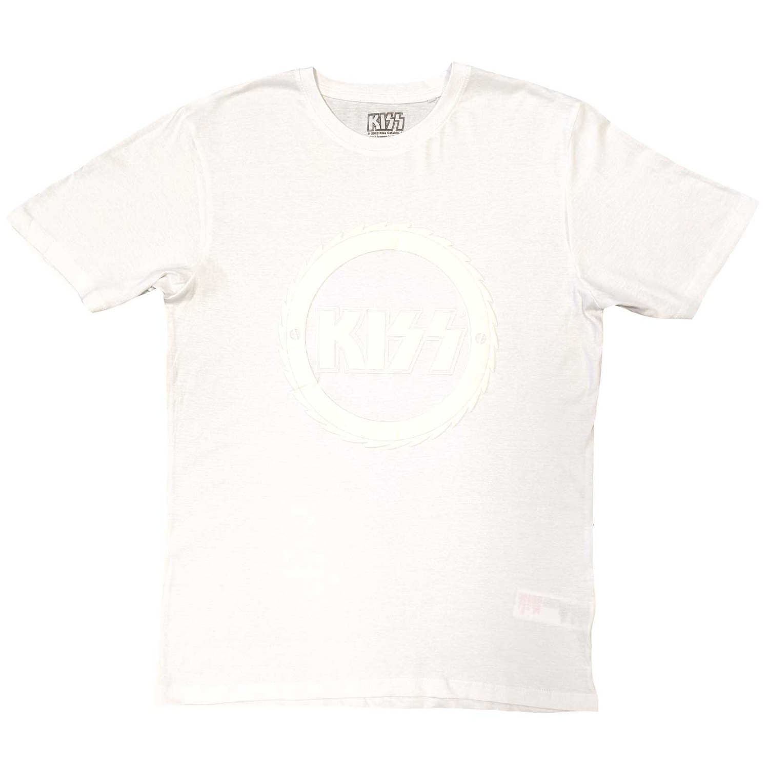 KISS Unisex T-Shirt: Buzzsaw Logo (Hi-Build) (X-Large)