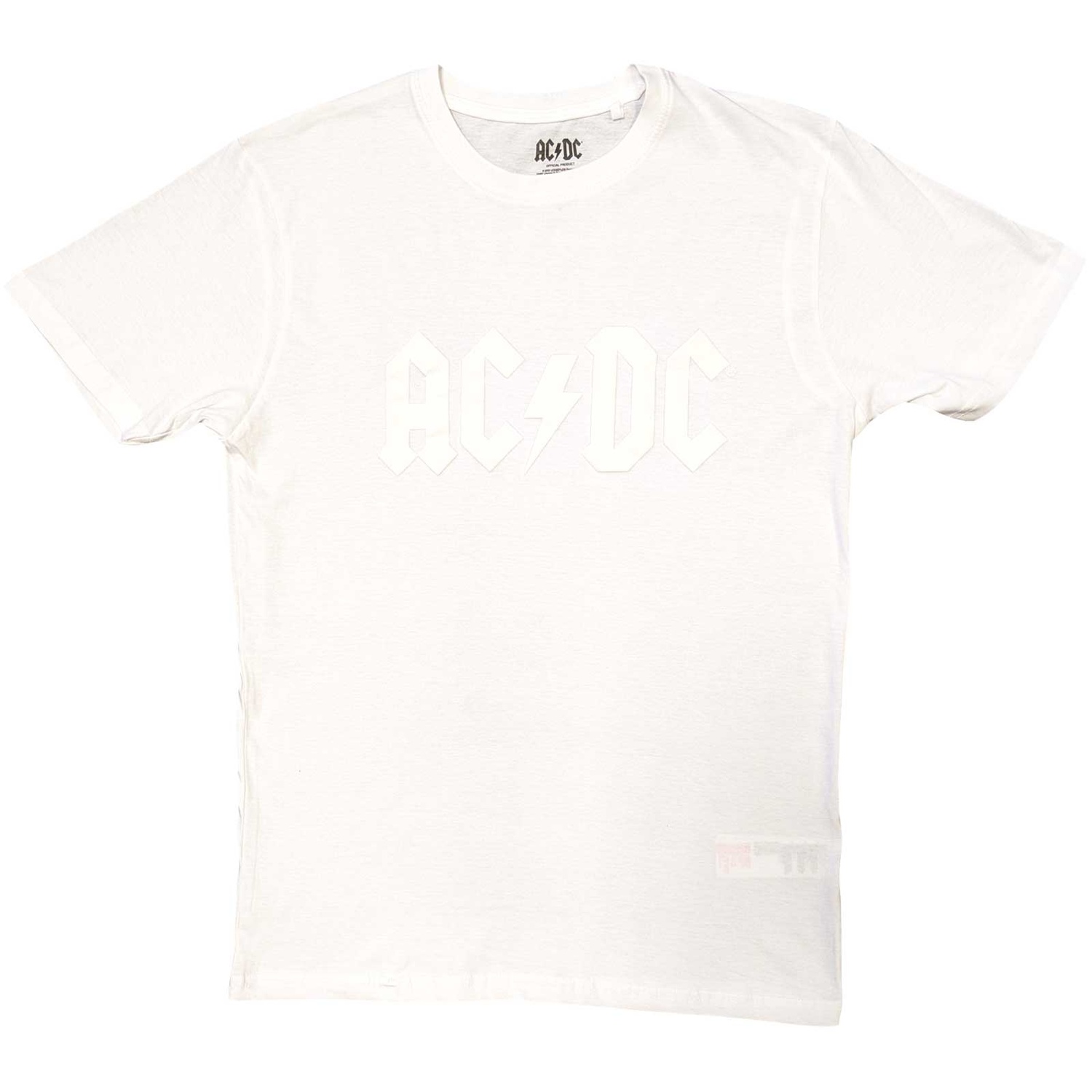 AC/DC Unisex T-Shirt: Logo (Hi-Build) (X-Large)