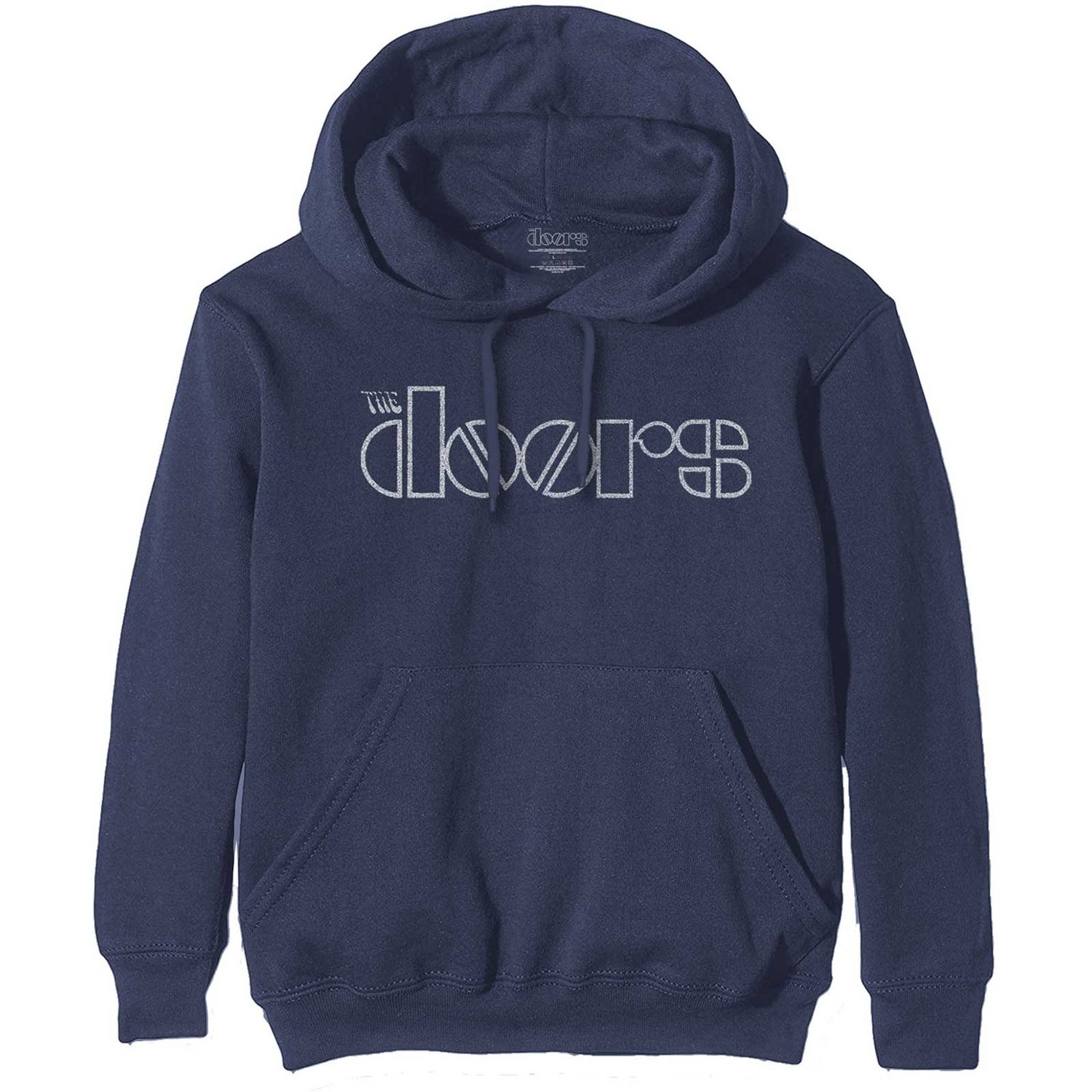 The Doors Unisex Pullover Hoodie: Logo (Small)