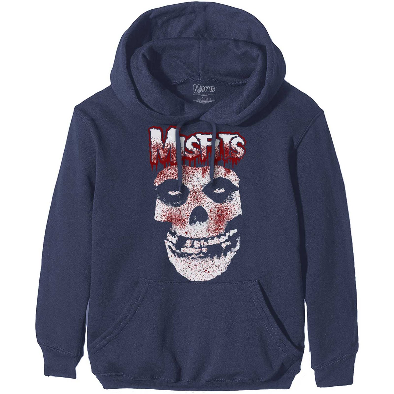 Misfits Unisex Pullover Hoodie: Blood Drip Skull (X-Large)