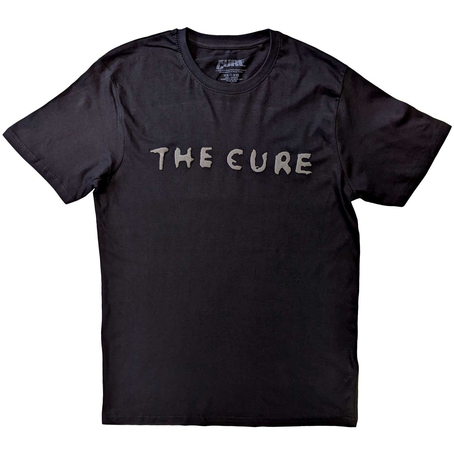 The Cure Unisex Hi-Build T-Shirt: Circle Logo (XX-Large)