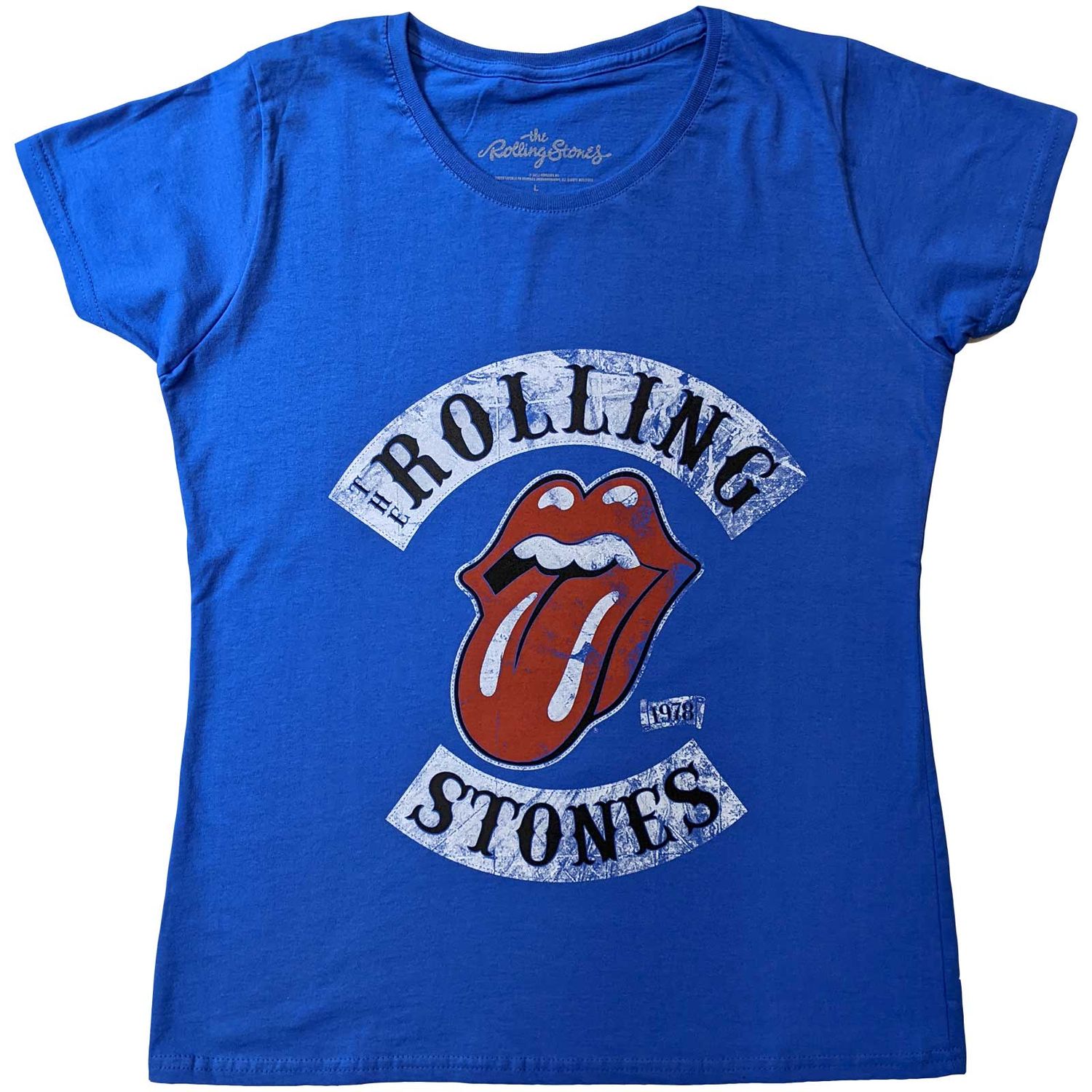 The Rolling Stones Ladies T-Shirt: Tour '78 (X-Small)