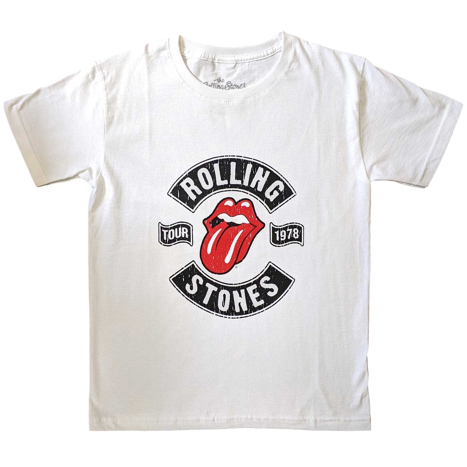 The Rolling Stones Kids T-Shirt: US Tour 1978 (7-8 Years)