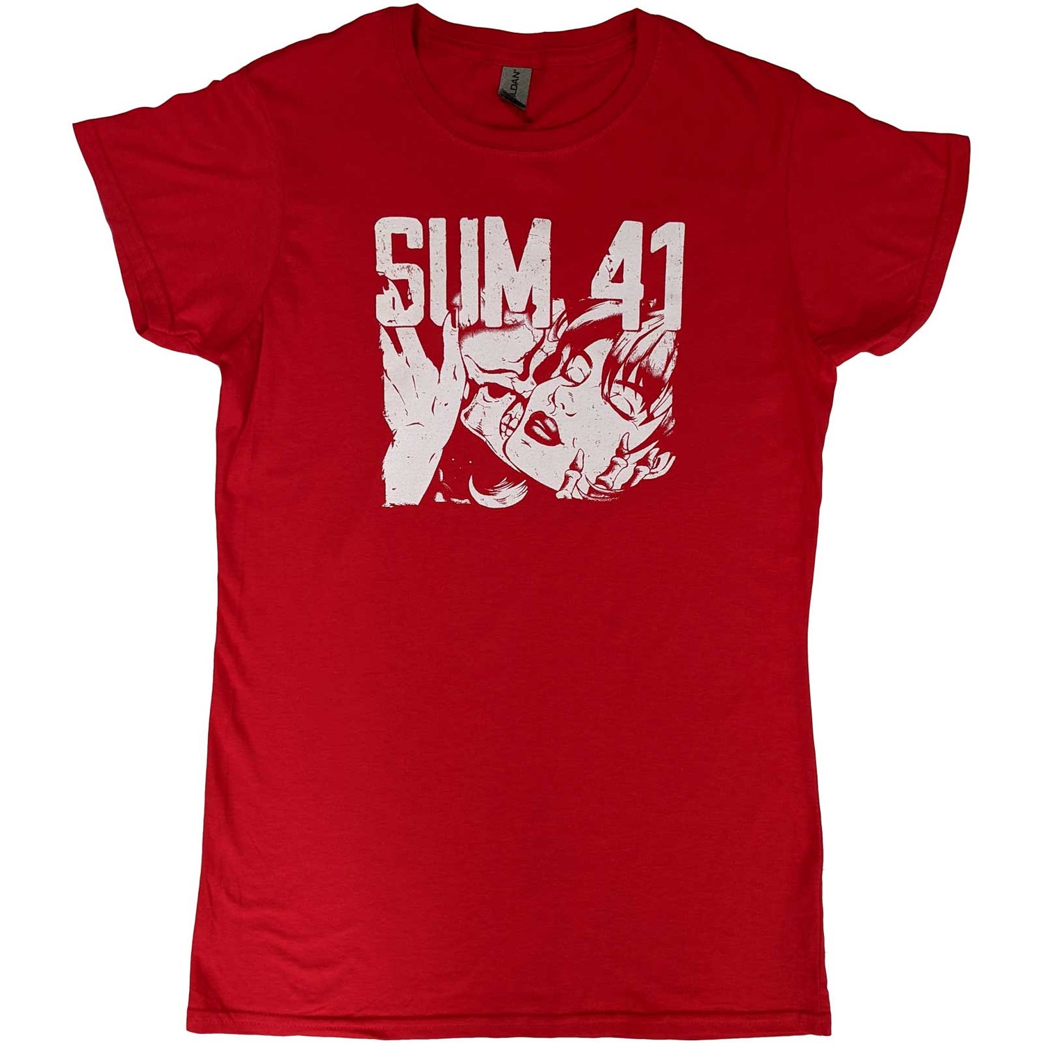 Sum 41 Ladies T-Shirt: Embrace (Ex-Tour) (X-Large)